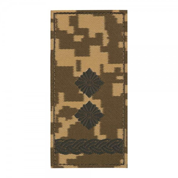 Погон ЗСУ на липучке Подполковник (жаккард) MM14 - MTC-MOJCQ-PCOLMM14