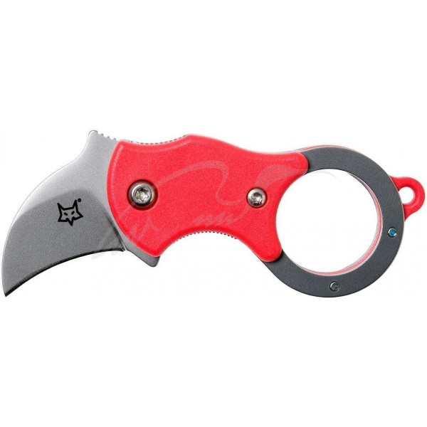 Нож Fox Mini-Ka ц: красныйНож Fox Mini-Ka ц: красный - 3548327