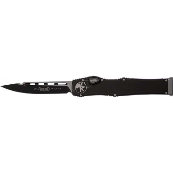 Нож Microtech Halo VI Drop Point Black BladeНож Microtech Halo VI Drop Point Black Blade - 3548339