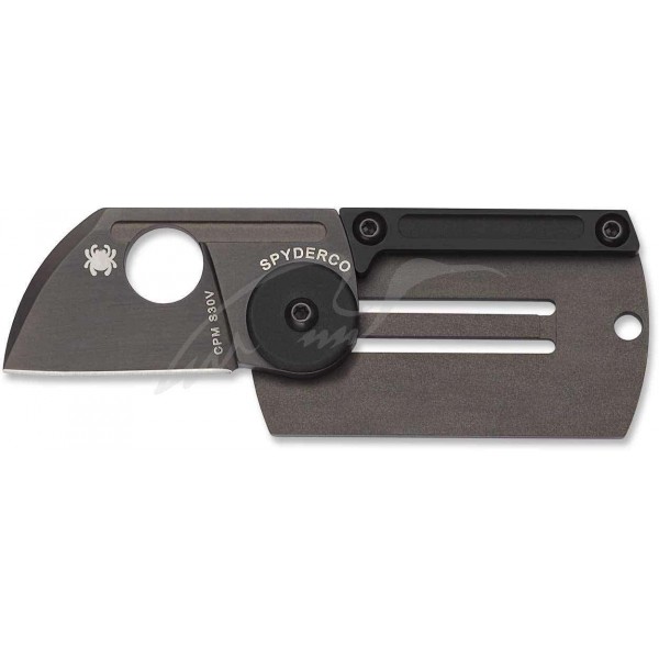 Ніж Spyderco Dog tag Folder BlackНож Spyderco Dog tag Folder Black - 3548354