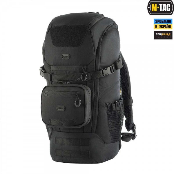 M-Tac рюкзак Shuttle Elite з подсумком-органайзером Black - 3548463