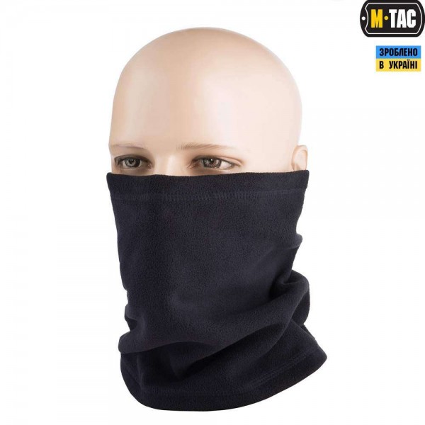 M-Tac шарф-труба Elite короткий с затяжкой флис (260г/м2) Dark Navy Blue - 3548468