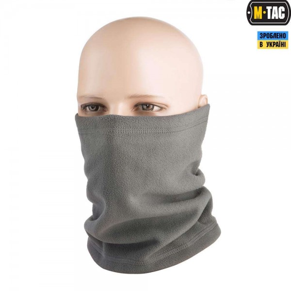 M-Tac шарф-труба Elite короткий з затяжкою фліс (260г/м2) Grey - 40528011