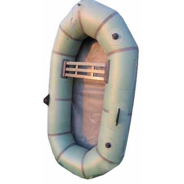 Надувний гумовий човен Лисичанка "Байкал" 1,5 - місцева зі збільшеним балоном - 3555067