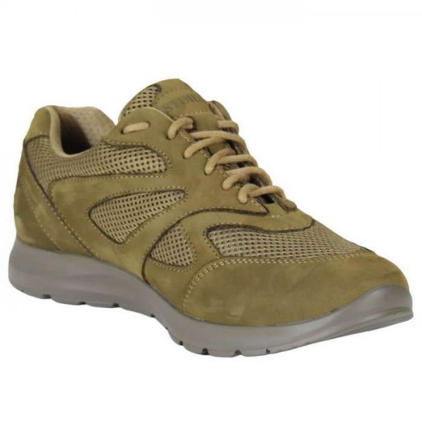 Кросівки Pantera Нубук зі вставками 3Д-сітка літні Олива - 3555576