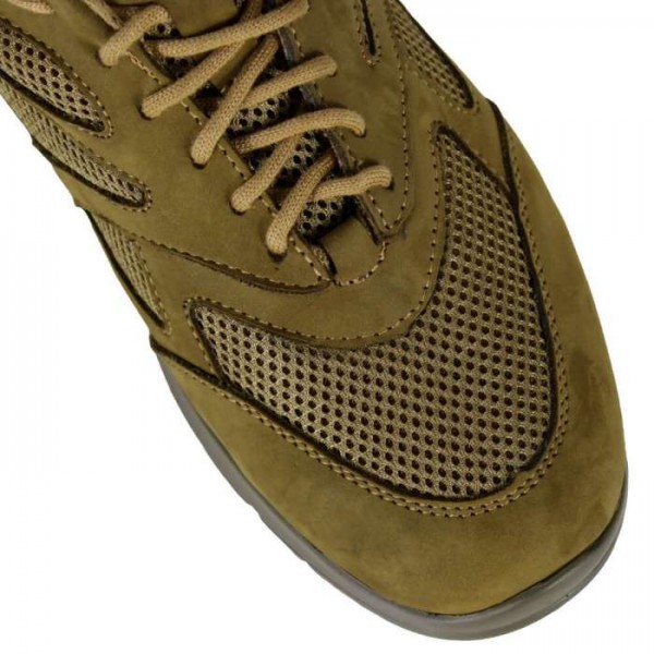Кросівки Pantera Нубук зі вставками 3Д-сітка літні Олива - 3555576