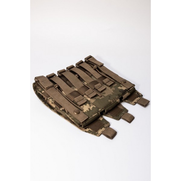 Подсумок универсальный на 3 рожка Molle PECordura 900D Karabat ММ-14 - 3578075