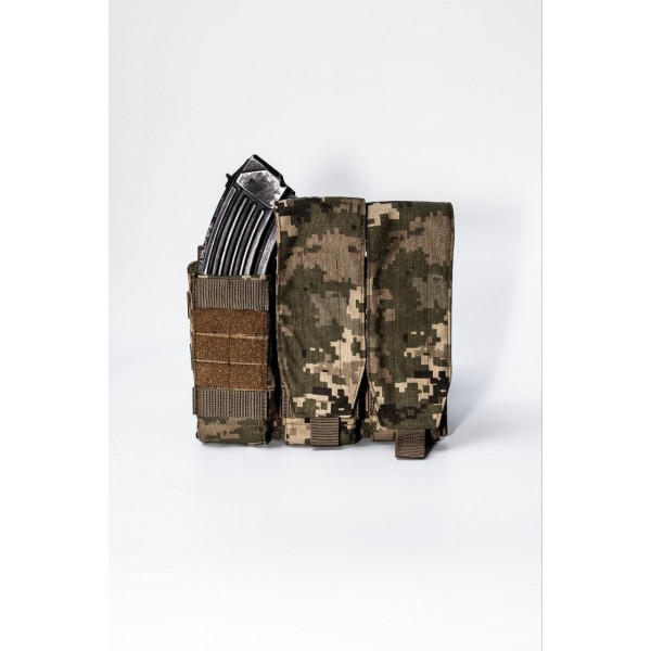 Подсумок универсальный на 3 рожка Molle Cordura 1000D Karabat ММ-14 - 3578073