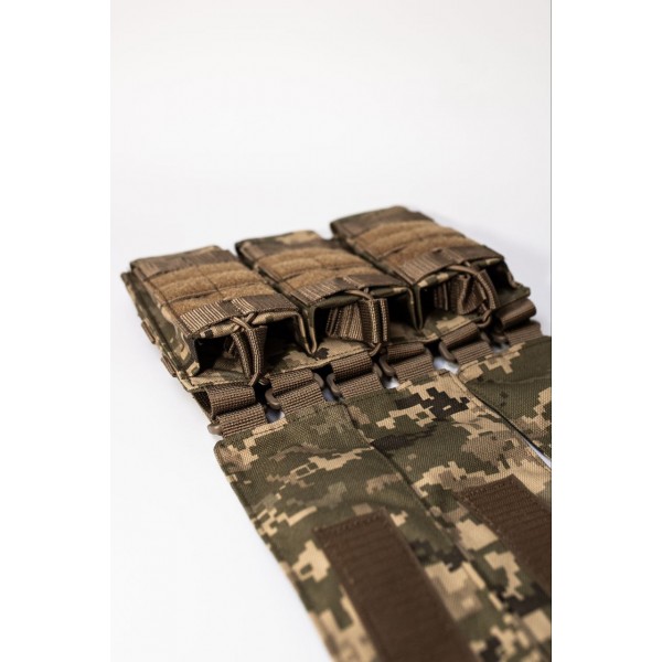 Подсумок универсальный на 3 рожка Molle Cordura 1000D Karabat ММ-14 - 3578073