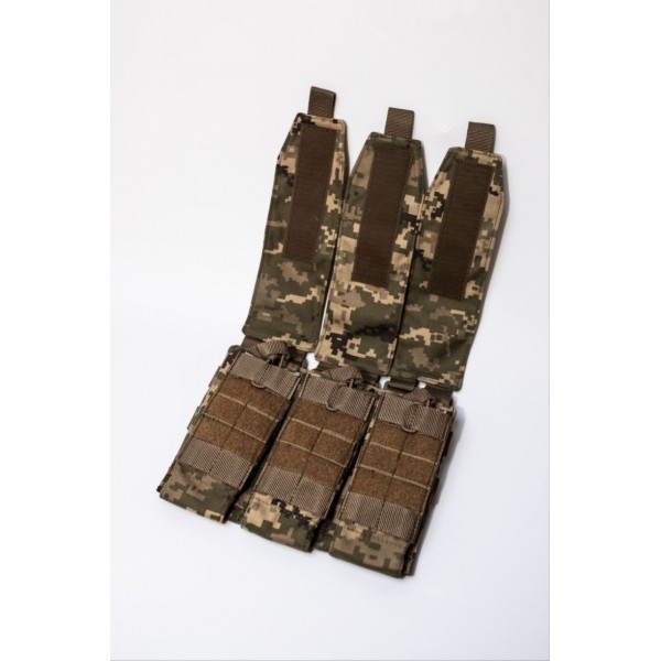 Подсумок универсальный на 3 рожка Molle Cordura 1000D Karabat ММ-14 - 3578073