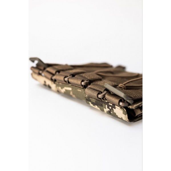 Подсумок универсальный на 3 рожка Velcro Cordura 1000D Karabat ММ-14 - 3574926 Подсумок универсальный на 3 рожка Velcro Cordura 1000D Karabat ММ-14 - 3574926