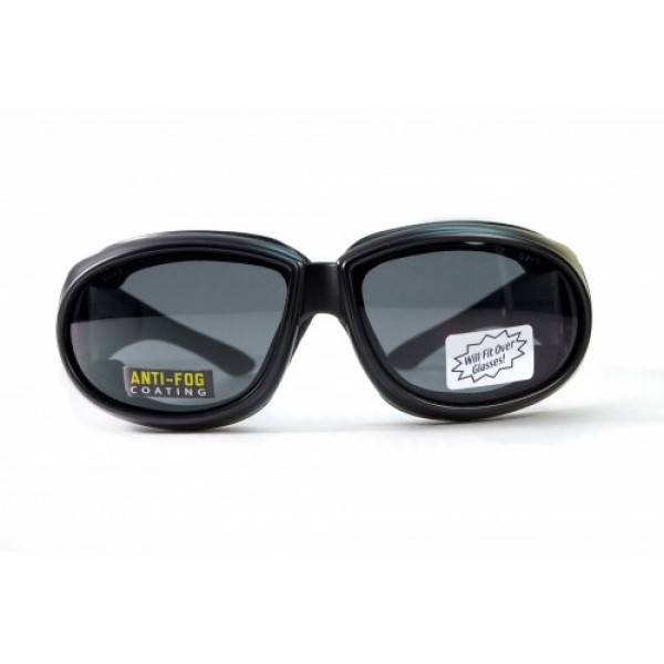 Окуляри захисні з ущільнювачем Global Vision Outfitter (gray) Anti-Fog, чорні - 3586652 Окуляри захисні з ущільнювачем Global Vision Outfitter (gray) Anti-Fog, чорні - 3586652