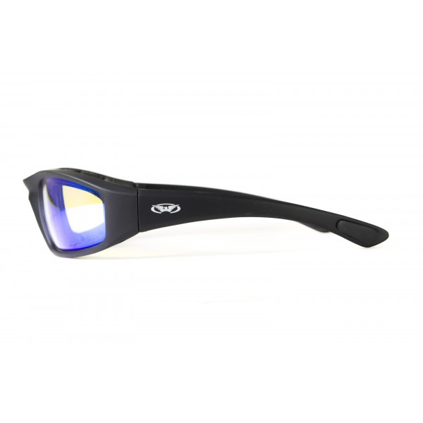 Очки защитные фотохромные Global Vision KickBack Photochromic (G-Tech™ blue) Anti-Fog, фотохромные синие зеркальные - 3578223 Очки защитные фотохромные Global Vision KickBack Photochromic (G-Tech™ blue) Anti-Fog, фотохромные синие зеркальные - 3578223