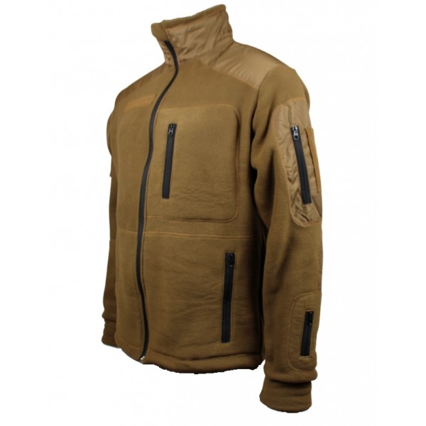 Кофта тактична фліс Браун Койот Pancer - 3569191 Кофта тактична фліс Браун Койот Pancer - 3569191