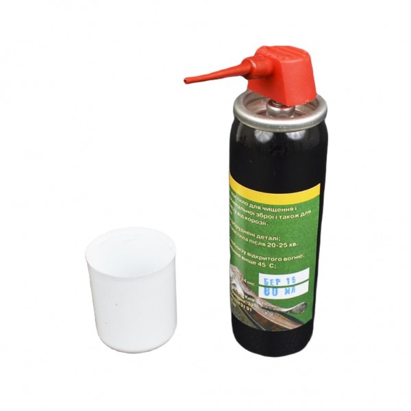 Оружейное масло Терен-РЖ аэрозольное Жидкое (80 мл) - 3572046