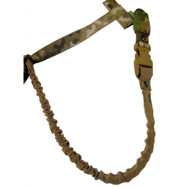 Одноточечный ремень с креплением к плитоноске uaBRONIK Мультикам - 3575324 Одноточечный ремень с креплением к плитоноске uaBRONIK Мультикам - 3575324