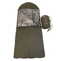Спальний мішок зимовий Tinsul-M з підкладкою Omni-Heat-25 (220×90 см) uaBronik Olive