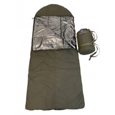 Спальний мішок зимовий Tinsul-M з підкладкою Omni-Heat-25 (220×90 см) uaBronik Olive
