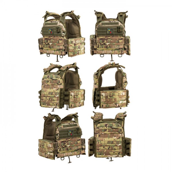 Плитоноска с обычными камербандами Voyin Voli Мультикам - 3576367