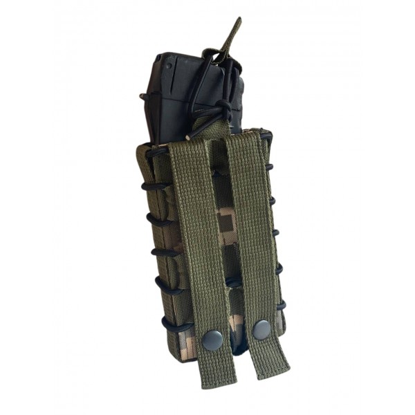 Одинарный штурмовой подсумок для магазинов АК на кнопках МК ММ-14 - 3578084 Одинарный штурмовой подсумок для магазинов АК на кнопках МК ММ-14 - 3578084