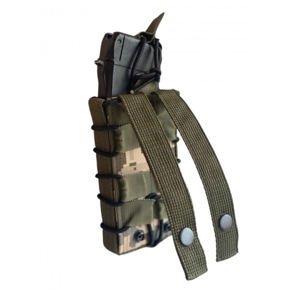 Одинарный штурмовой подсумок для магазинов АК на кнопках МК ММ-14 - 3578084 Одинарный штурмовой подсумок для магазинов АК на кнопках МК ММ-14 - 3578084