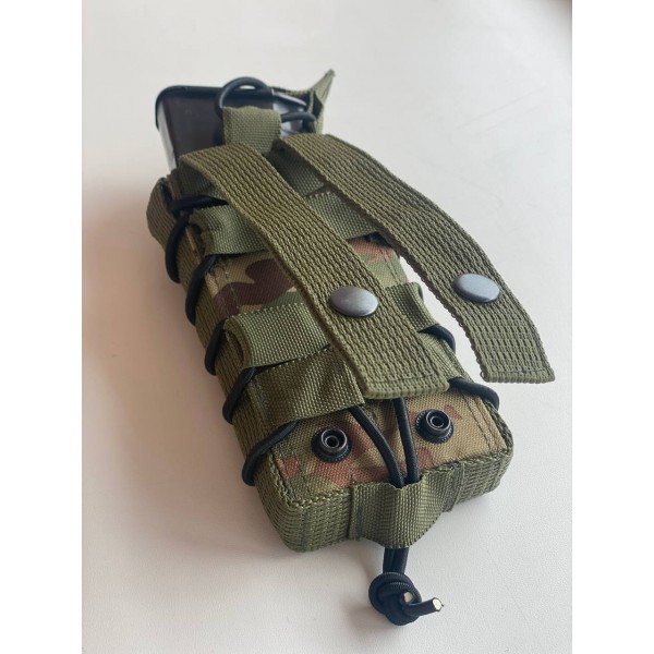 Одинарный штурмовой подсумок для магазинов АК на кнопках МК Мультикам - 3578085 Одинарный штурмовой подсумок для магазинов АК на кнопках МК Мультикам - 3578085