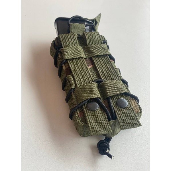 Одинарный штурмовой подсумок для магазинов АК на кнопках МК Мультикам - 3578085 Одинарный штурмовой подсумок для магазинов АК на кнопках МК Мультикам - 3578085