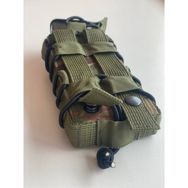 Одинарный штурмовой подсумок для магазинов АК на кнопках МК Мультикам - 3578085 Одинарный штурмовой подсумок для магазинов АК на кнопках МК Мультикам - 3578085