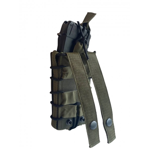 Одинарный штурмовой подсумок для магазинов АК на кнопках МК Олива - 3578086 Одинарный штурмовой подсумок для магазинов АК на кнопках МК Олива - 3578086