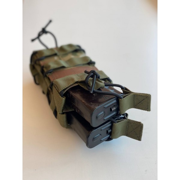 Двойной штурмовой подсумок для магазинов АК на кнопках МК Мультикам - 3578089 Двойной штурмовой подсумок для магазинов АК на кнопках МК Мультикам - 3578089