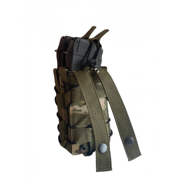 Двойной штурмовой подсумок для магазинов АК на кнопках МК Мультикам - 3578089 Двойной штурмовой подсумок для магазинов АК на кнопках МК Мультикам - 3578089