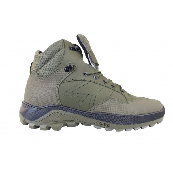 Ботинки мужские зимние Crossav 23-56 Slimtex ЗСУ (Царапка кожа+Натуральный нубук+Кордура) Хаки - 3578111 Ботинки мужские зимние Crossav 23-56 Slimtex ЗСУ (Царапка кожа+Натуральный нубук+Кордура) Хаки - 3578111