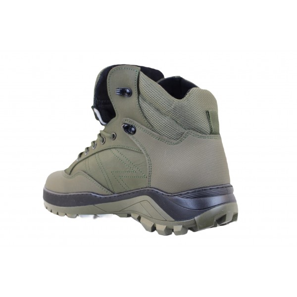 Ботинки мужские зимние Crossav 23-56 Slimtex ЗСУ (Царапка кожа+Натуральный нубук+Кордура) Хаки - 3578111 Ботинки мужские зимние Crossav 23-56 Slimtex ЗСУ (Царапка кожа+Натуральный нубук+Кордура) Хаки - 3578111