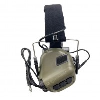 Активные наушники Earmor M32 Мod3 с креплением на шлем Олива