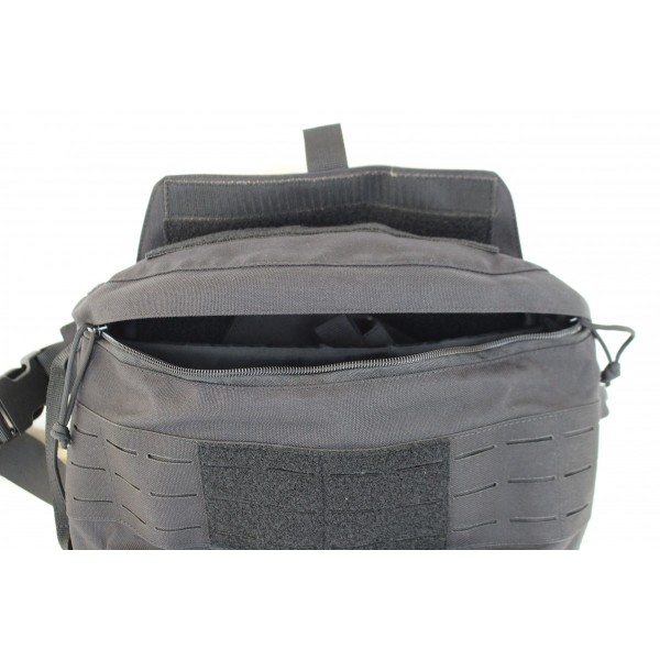 Поясна сумка з кобурою Lаrge Tactical Bag uaBronik Чорна - 3578123 Поясна сумка з кобурою Lаrge Tactical Bag uaBronik Чорна - 3578123