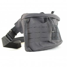 Поясная сумка с кобурой Lарge Tactical Bag uaBronik Черная