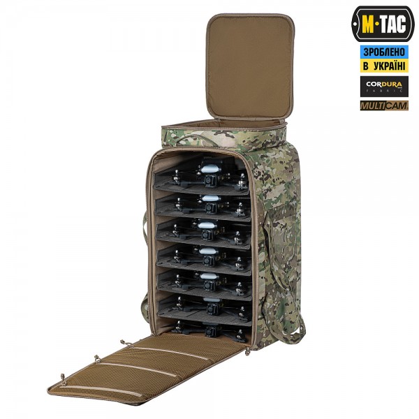 M-Tac сумка-рюкзак для FPV 7ʼʼ дронів Lightweight Multicam - 10337008 M-Tac сумка-рюкзак для FPV 7ʼʼ дронів Lightweight Multicam - 10337008