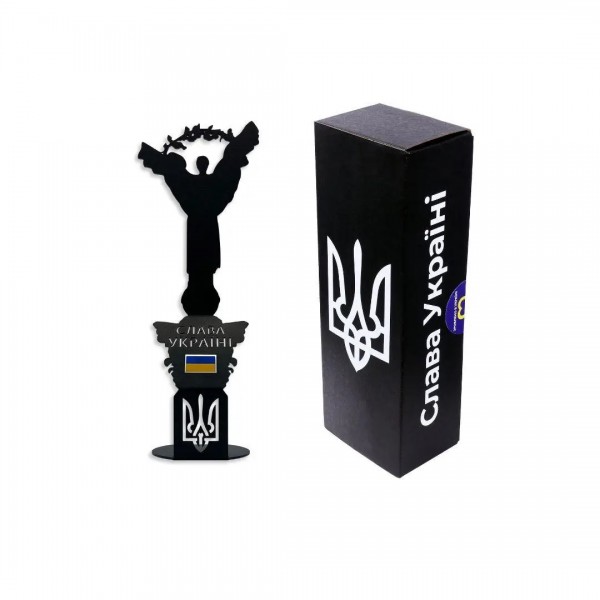Статуэтка из металла "Слава Украине" Черная - 3578252 Статуэтка из металла "Слава Украине" Черная - 3578252
