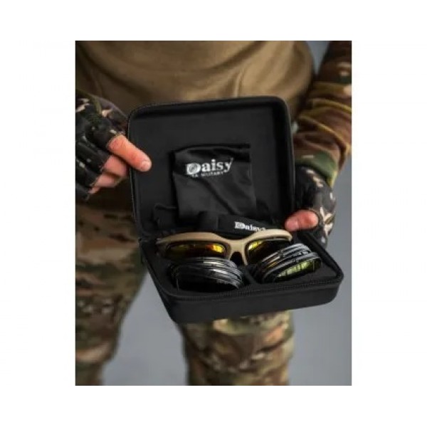 Очки тактические Daisy C5 USA Military (с поляризацией) Койот - 3578260 Очки тактические Daisy C5 USA Military (с поляризацией) Койот - 3578260