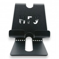 Підставка для телефону металева НГУ "Національна гвардія України" Чорна