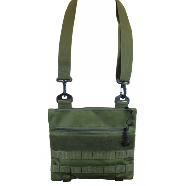 Тактическая сумка через плечо трапеция МК Олива - 3578264