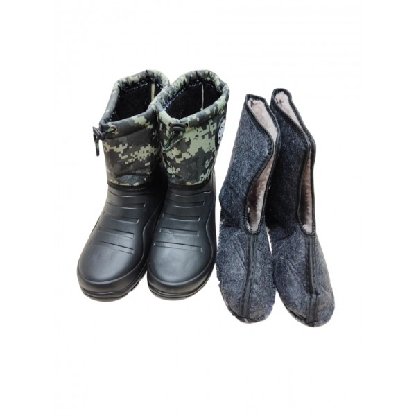 Чоботи чоловічі зимові на хутрі (піна) М 28 Піксель - 3578281 Чоботи чоловічі зимові на хутрі (піна) М 28 Піксель - 3578281