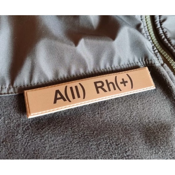 Нашивка группа крови ВСУ Койот A(II) Rh(+) - 3578302 Нашивка группа крови ВСУ Койот A(II) Rh(+) - 3578302