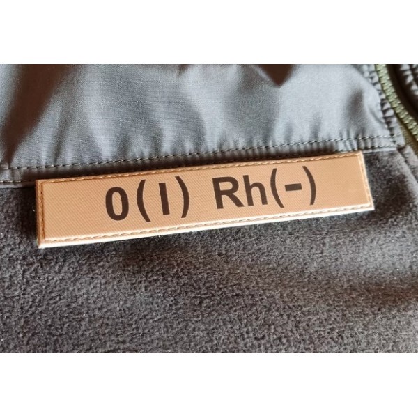 Нашивка группа крови ВСУ Койот O(I) Rh(-) - 3578304 Нашивка группа крови ВСУ Койот O(I) Rh(-) - 3578304