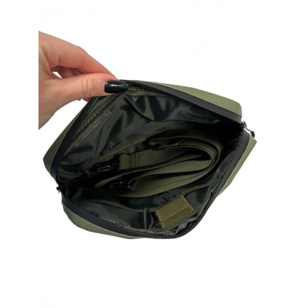 Тактическая сумка через плечо полукольцо МК Олива - 3578319 Тактическая сумка через плечо полукольцо МК Олива - 3578319