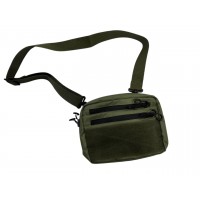 Тактическая сумка через плечо полукольцо МК Олива