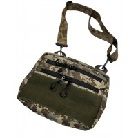 Тактическая сумка через плечо полукольцо МК ММ-14