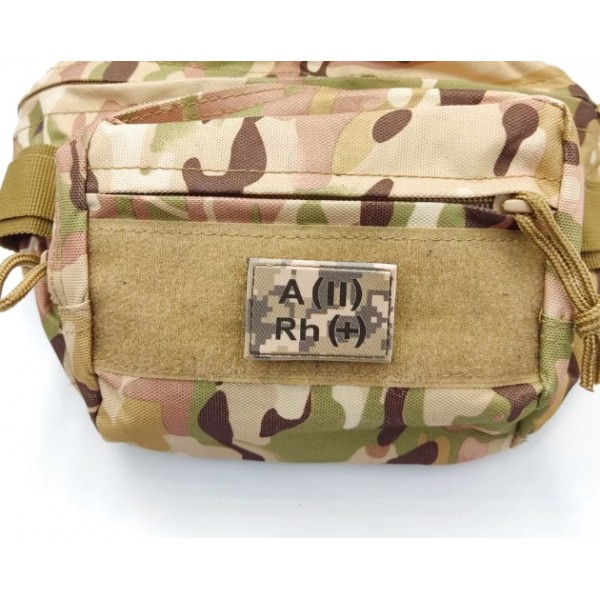 Нашивка группа крови ВСУ Пиксель A(II) Rh(+) 30*45 - 3578327 Нашивка группа крови ВСУ Пиксель A(II) Rh(+) 30*45 - 3578327