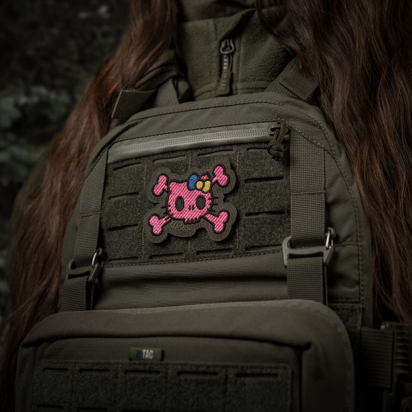 M-Tac нашивка KITTY (вышивка) Pink/Ranger Green - 51393023