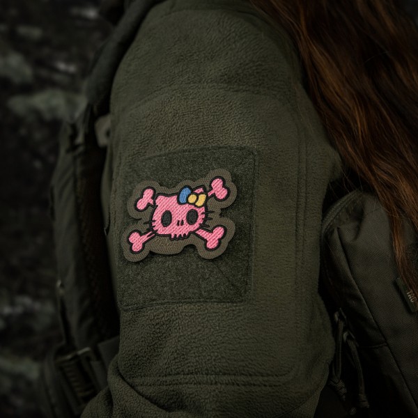 M-Tac нашивка KITTY (вышивка) Pink/Ranger Green - 51393023